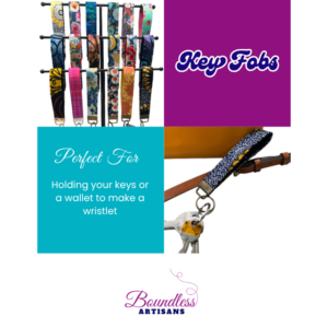 Boundless Artisans Key Fobs